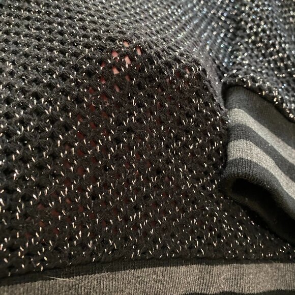 Splendid Collection black, gray, silver sweater (New without tags!) - Picture 4 of 7